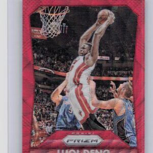 2015-16 Prizm Luol Deng Red Wave /350 #84 Heat