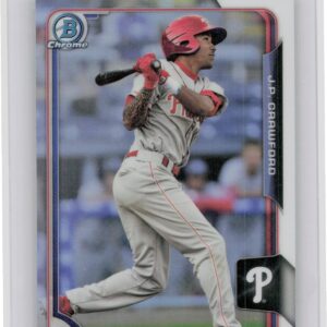 2015 Bowman Draft J.P. Crawford Chrome Refractors #25 Phillies