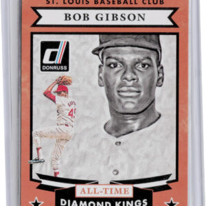 2015 Donruss Bob Gibson #24 Cardinals All Time Diamond Kings