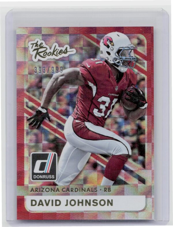 2015 Donruss David Johnson /999 #1 Cardinals The Rookies