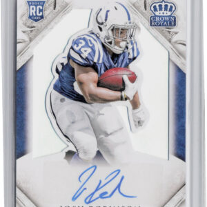 2015 Panini Crown Royale Josh Robinson Silver Holofoil AU SN99 #175 Colts