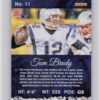 2015 Panini Gridiron Kings Tom Brady #11 Patriots - Image 3