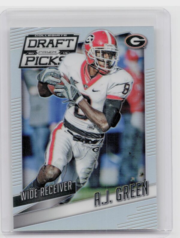 2015 Prizm Collegiate Draft Picks A.J. Green Prizms #1 Bulldogs