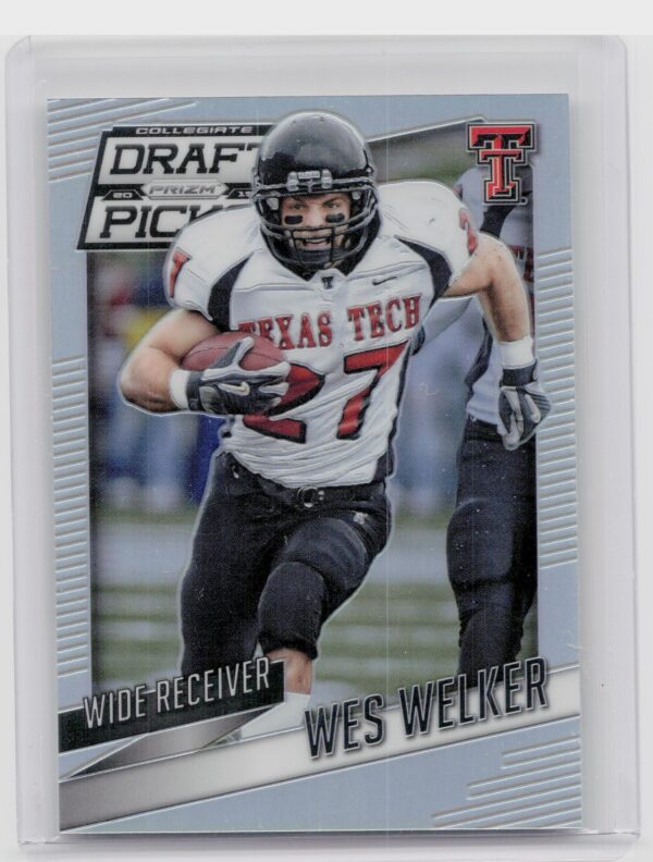 2015 Prizm Collegiate Draft Picks Wes Welker Prizms #100 Raiders