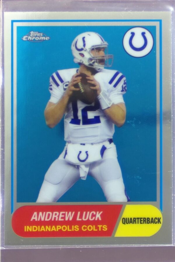 2015 Topps Chrome Andrew Luck #T60-AL Colts 60th Anniversary