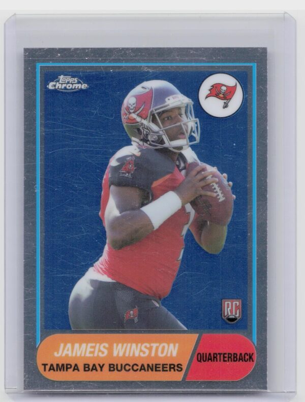 2015 Topps Chrome Jameis Winston #T60RC-JW Buccaneers 60th Anniversary Rookies