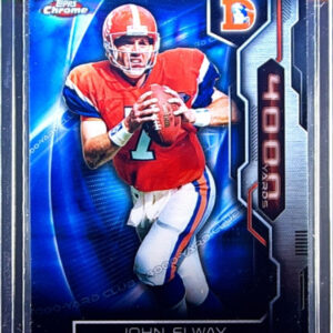 2015 Topps Chrome John Elway #AT4K-JE Broncos All Time 4000 Yard Club