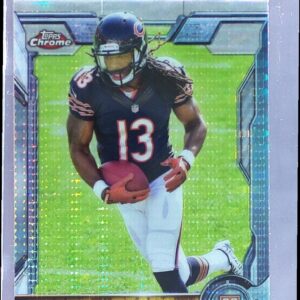 2015 Topps Chrome Kevin White RC Pulsar Refractor #125 Bears