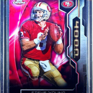 2015 Topps Chrome Steve Young #AT4K-SY 49ers All Time 4000 Yard Club