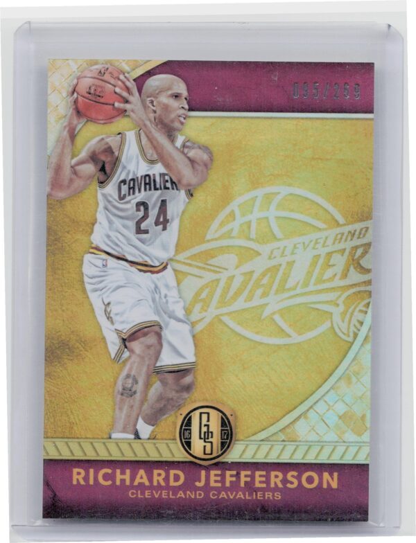2016-17 Panini Gold Standard Richard Jefferson SN269 #67 Cavaliers