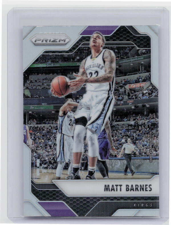 2016-17 Panini Prizm Matt Barnes Silver Prizms #118 Kings
