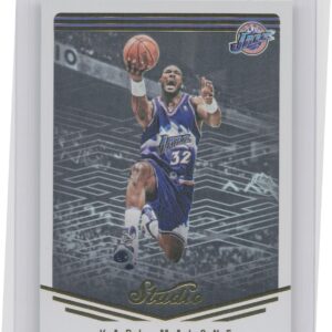 2016-17 Panini Studio Karl Malone #66 Jazz