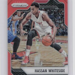 2016-17 Prizm Hassan Whiteside Orange Prizms /49 #81 Heat