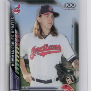 2016 Bowman Chrome Mike Clevinger #BSU-MC Indians Scouts' Top 100 Updates
