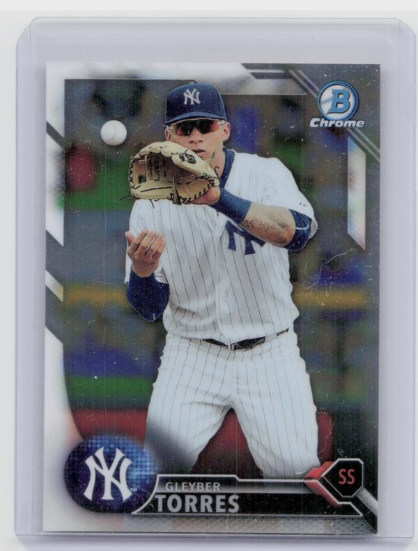 2016 Bowman Draft Gleyber Torres Chrome #BDC-143 Yankees