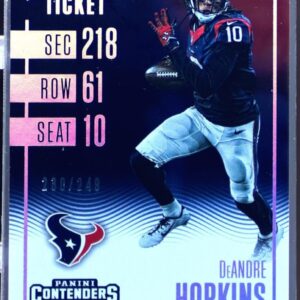 2016 Contenders DeAndre Hopkins Playoff Ticket /249 #90 Texans
