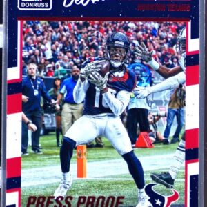 2016 Donruss DeAndre Hopkins Press Proof Red #118 Texans