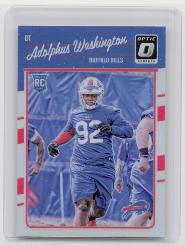 2016 Donruss Optic Adolphus Washington Holo #102 Bills