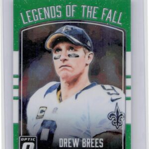 2016 Donruss Optic Drew Brees #8 Saints Legends of the Fall