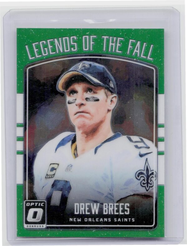 2016 Donruss Optic Drew Brees #8 Saints Legends of the Fall