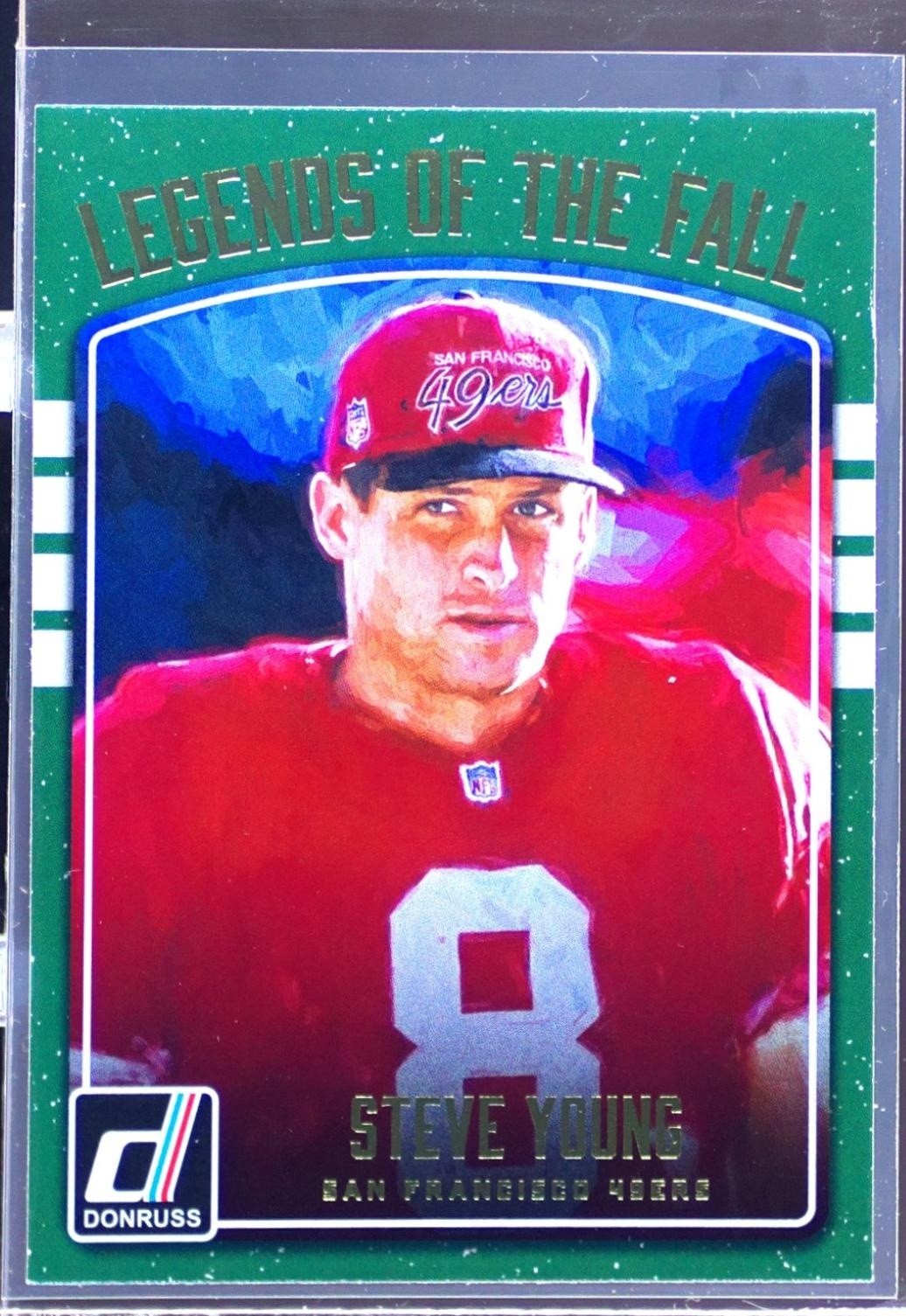 2016 Donruss Steve Young #24 49ers Legends of the Fall