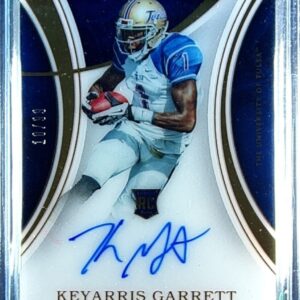 2016 Immaculate Collegiate Keyarris Garrett AUTO /99 #134 Hurricane