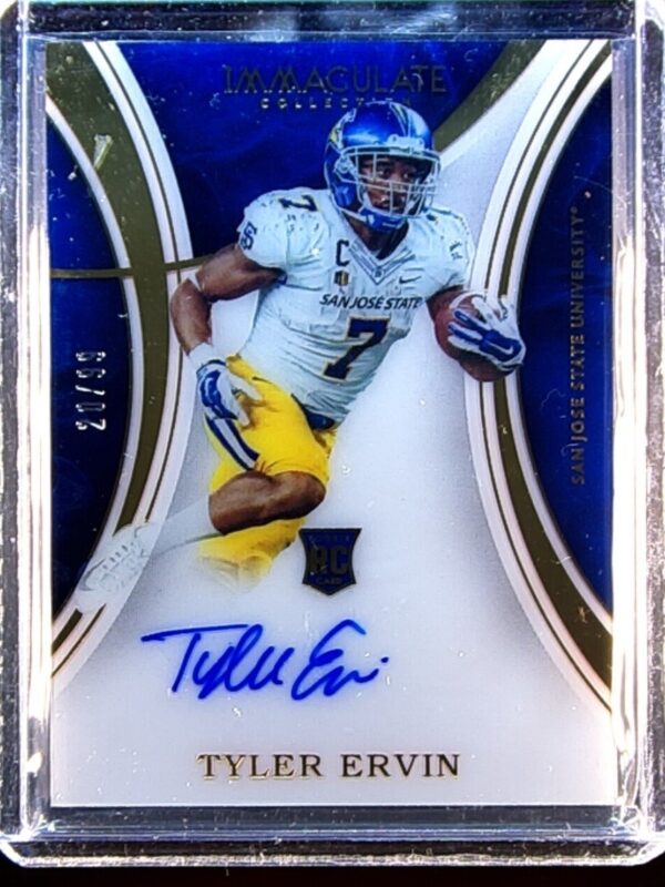 2016 Immaculate Collegiate Tyler Ervin Auto /99 #147 Spartans