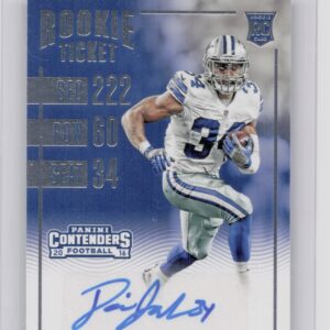 2016 Panini Contenders Darius Jackson AU RC #171 Cowboys