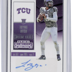 2016 Panini Contenders Draft Picks Trevone Boykin AU #192 Frogs