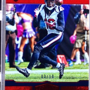 2016 Plates & Patches DeAndre Hopkins Red /10 #41 Texans