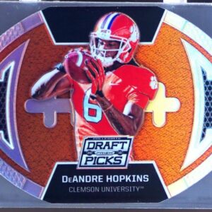 2016 Prizm Collegiate Draft Picks DeAndre Hopkins #13 Tigers Ball Die Cut