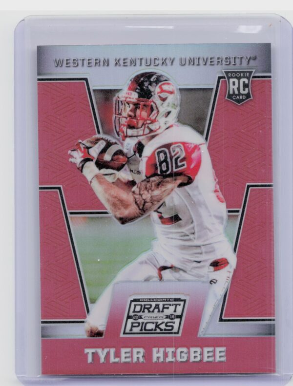 2016 Prizm Collegiate Draft Picks Tyler Higbee Prizms Red #209 Hilltoppers