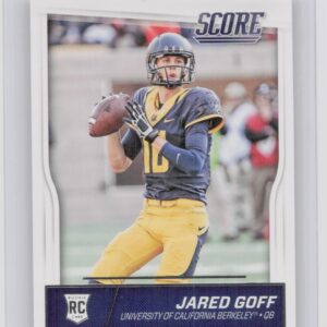 2016 Score Jared Goff Rookie #332 California Bears