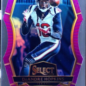 2016 Select DeAndre Hopkins Purple Die Cut Prizm /75 #117 Texans
