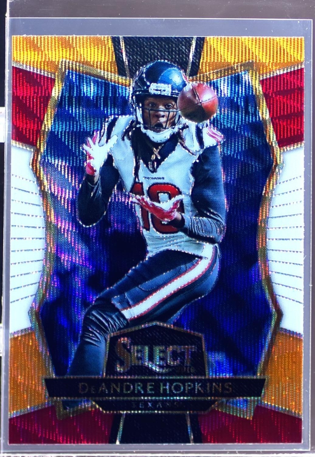 2016 Select DeAndre Hopkins Tri Color Prizm #117 Texans