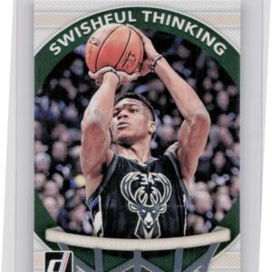 2017-18 Donruss Giannis Antetokounmpo #6 Bucks Swishful Thinking