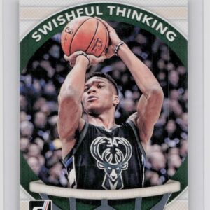 2017-18 Donruss Giannis Antetokounmpo #6 Bucks Swishful Thinking