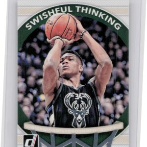 2017-18 Donruss Giannis Antetokounmpo #6 Bucks Swishful Thinking