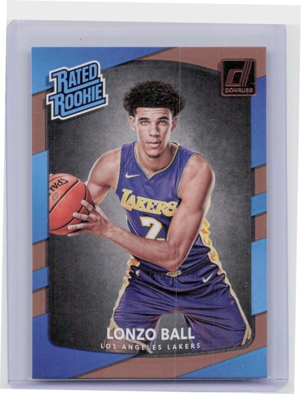 2017-18 Donruss Lonzo Ball RC #199 Lakers