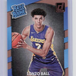 2017-18 Donruss Lonzo Ball RC #199 Lakers