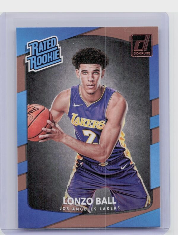 2017-18 Donruss Lonzo Ball RC #199 Lakers