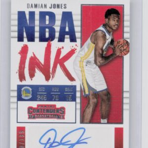 2017-18 Panini Contenders Damian Jones AU SN199 #NI-DJN Warriors NBA Ink