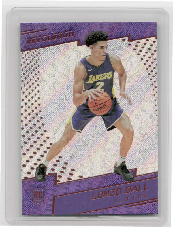 2017-18 Panini Revolution Lonzo Ball RC #111 Lakers