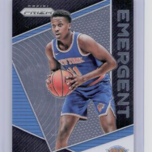2017-18 Prizm Frank Ntilikina #EM-FRA Knicks Emergent