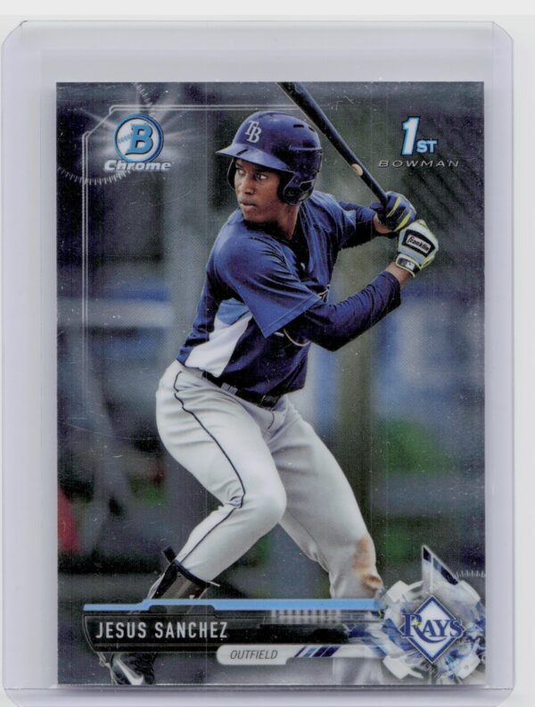 2017 Bowman Chrome Jesus Sanchez #BCP228 Rays Prospects