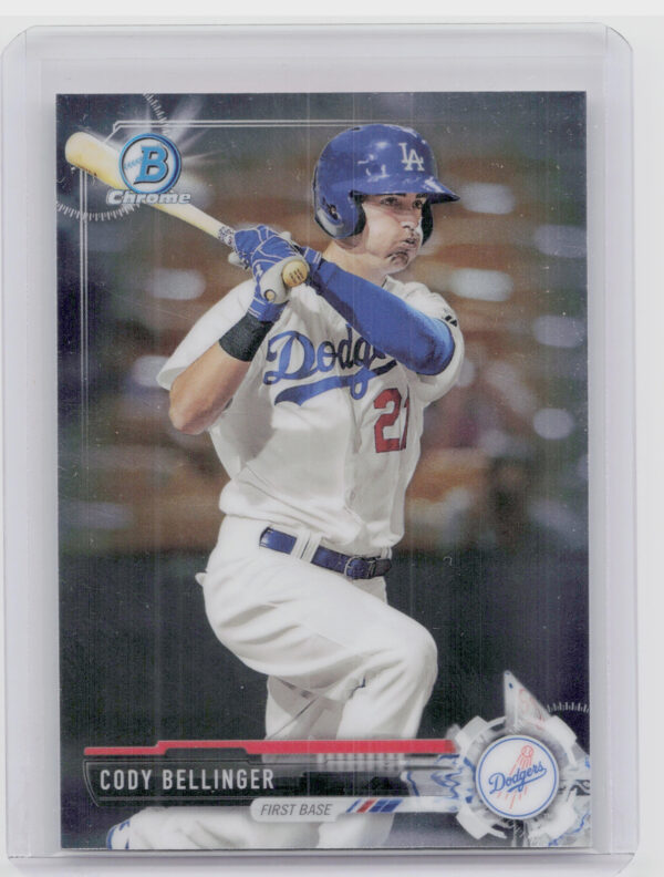 2017 Bowman Cody Bellinger #BCP149 Dodgers Chrome Prospects