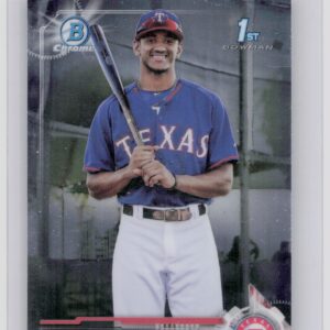 2017 Bowman Draft Bubba Thompson Chrome #BDC-141 Rangers
