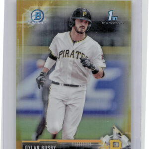 2017 Bowman Draft Dylan Busby Chrome Gold Refractor SN50 #BDC-174 Pirates