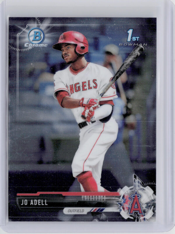 2017 Bowman Draft Jo Adell Chrome #BDC-95 Angels
