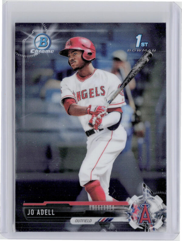 2017 Bowman Draft Jo Adell Chrome #BDC-95 Angels